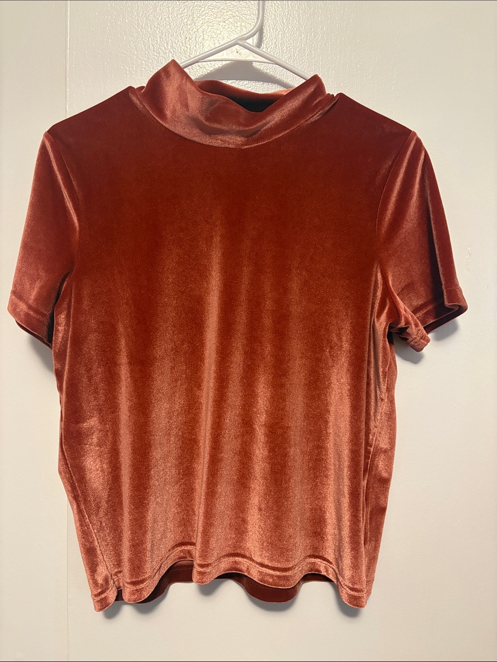 Madewell velvet shirt